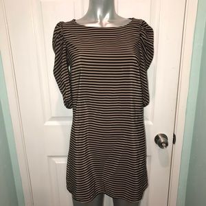 H&M striped shift dress